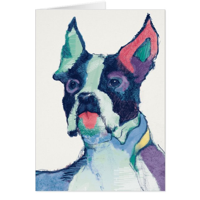 Cartão Pastel da aguarela de Ulysses (Frente)