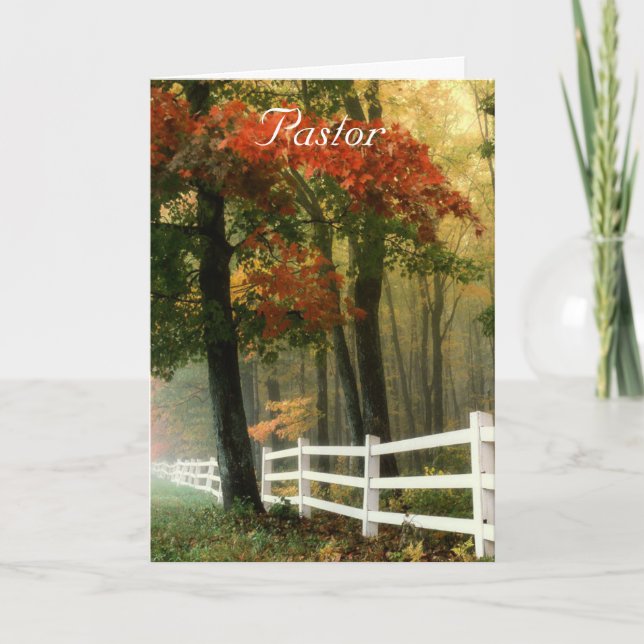 Cartão Pastor (Frente)