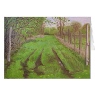 Cartão "Pasture Lane"