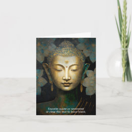 CARTÃO PATINA DE PAZ | RETRATO DE MEDITAÇÃO