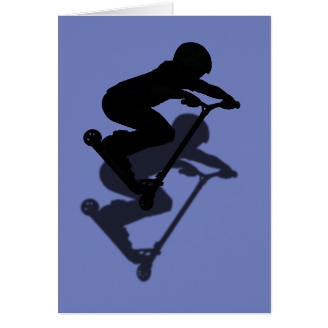 Cartão Patinete - Patinete de dublagem 5 (Frente)