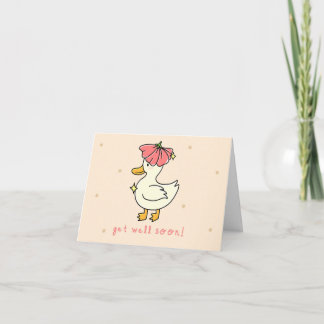 Cartão Pato de Recuperação Rápida
