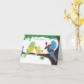 Cartão Pato, Pato, Alce