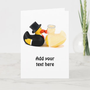 Cartão Patos caseiros 2