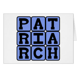 Cartão Patriarca, Pai da Família