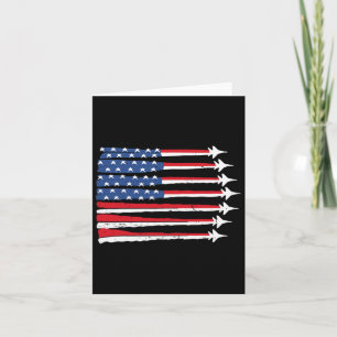 Cartão Patriótico navio de bandeira dos Estados Unidos
