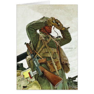 Cartão Patrulha do tanque