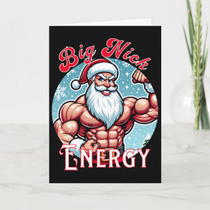 Cartão Patrulha Sarada do Papai Noel Grande Energia Nick'