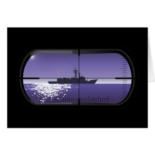 Cartão Patrulha submarina