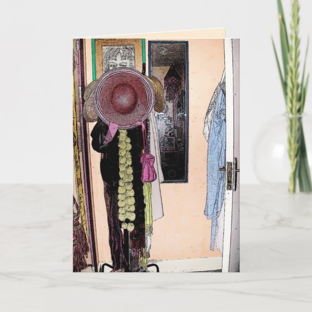 Cartão Patsy's Hat & Scarf - Letter Card (Frente)