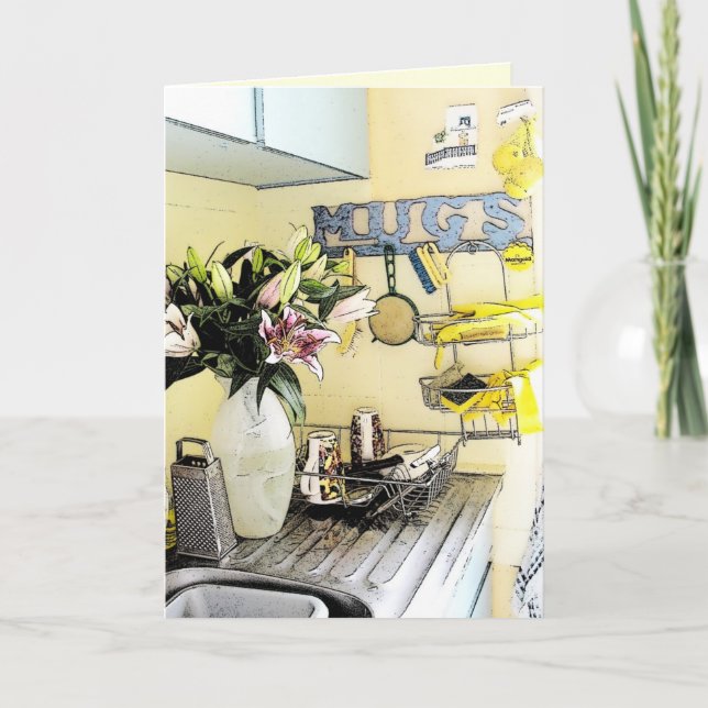 Cartão Patsy's Kitchen - Letter Card (Frente)