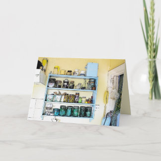 Cartão Patsy's Kitchen Shelves