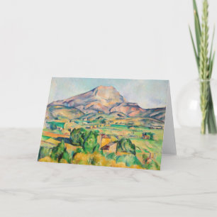 Cartão Paul Cezanne - Mont Sainte-Victoire