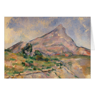 Cartão Paul Cezanne Mont Sainte-Victoire, 1897-98