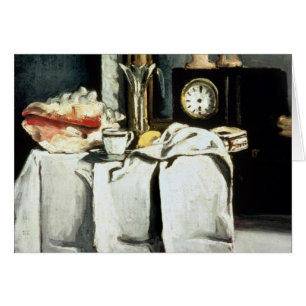 Cartão Paul Cezanne o pulso de disparo de mármore