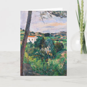 Cartão Paul Cezanne - Pine tree em Estaque