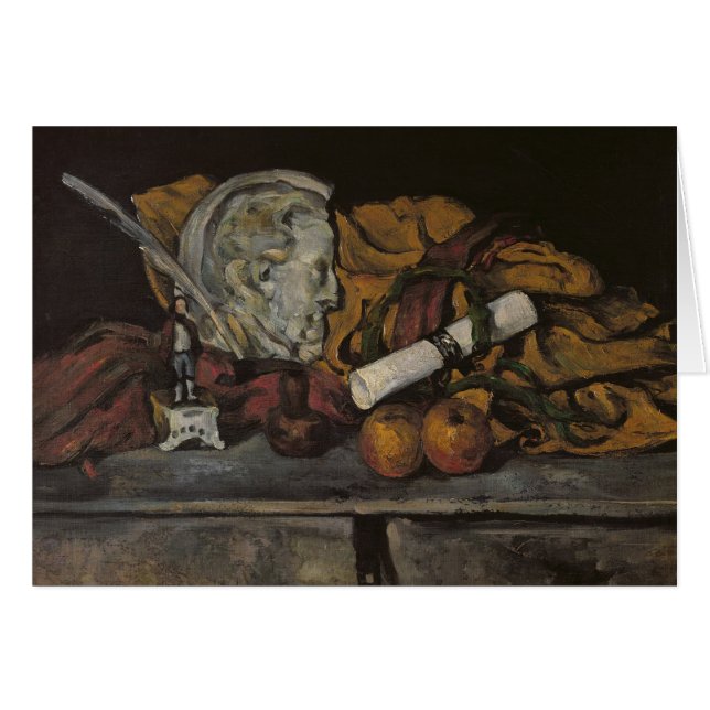 Cartão Paul Cezanne | Vida ininterrupta do acessor do art (Frente Horizontal)