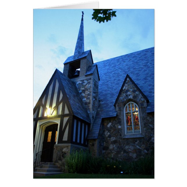 Cartão Paul está à noite (Frente)