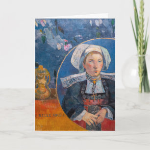 Cartão Paul Gauguin - The Beautiful Angel, Pont-aven