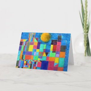 Cartão Paul Klee 1 Greetings Card