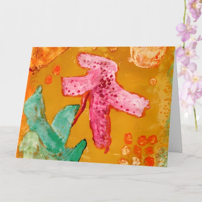Cartão Paul Klee - Blute (Orquídea)