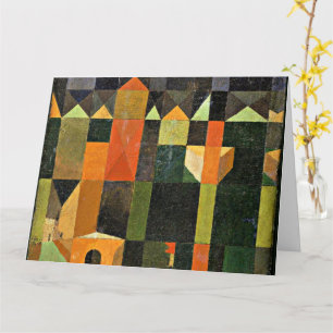 Cartão Paul Klee - Cidade das Torres