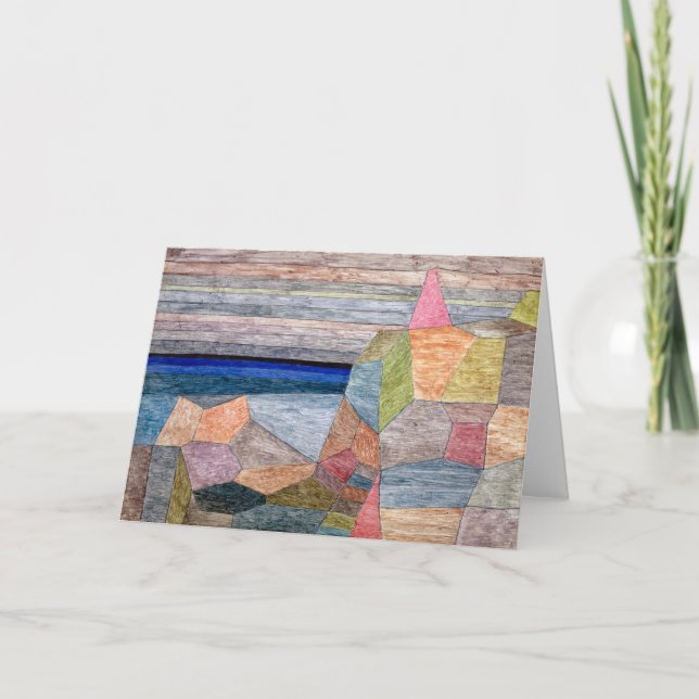 Cartão Paul Klee | Promontorio Ph | (Frente)