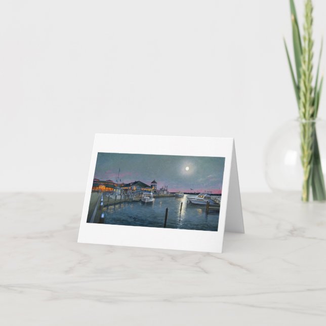 Cartão Paul McGehee "Alexandria by Moonlight" Card (Frente)