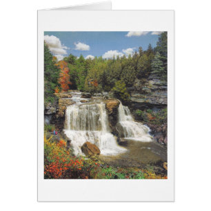 Cartão Paul McGehee "Blackwater Falls"