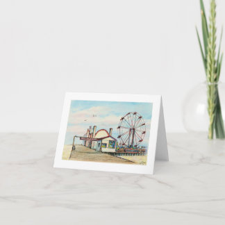 Cartão Paul McGehee "Luna Park - Ocean City, MD" Card