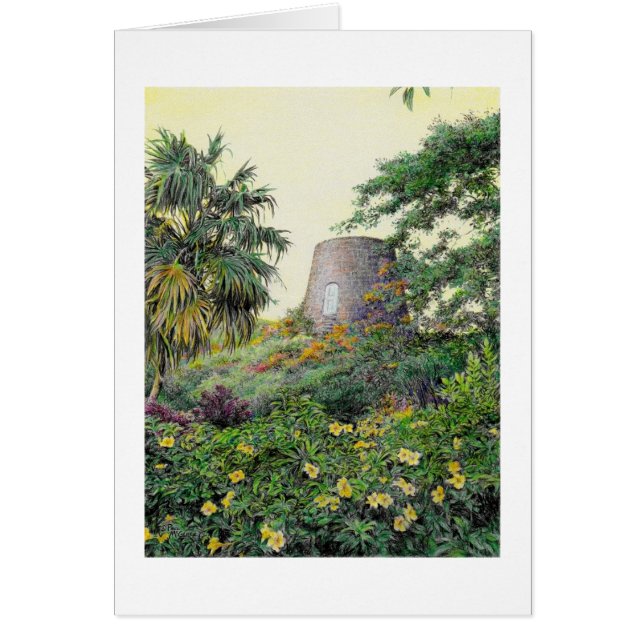 Cartão Paul McGehee "Nevis - Ouro brilho" (Frente)