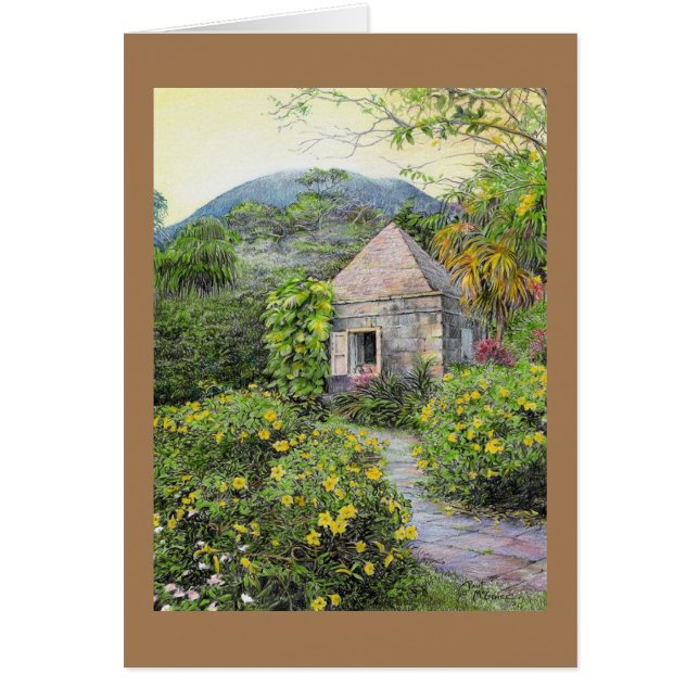 Cartão Paul McGehee "Nevis - Ouro Dawn" (Frente)