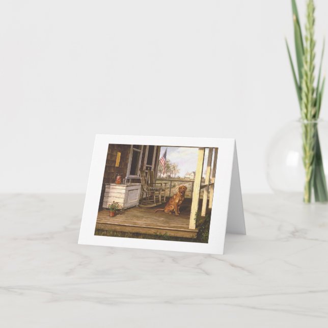 Cartão Paul McGehee "Quente como o Quarto de julho" (Frente)