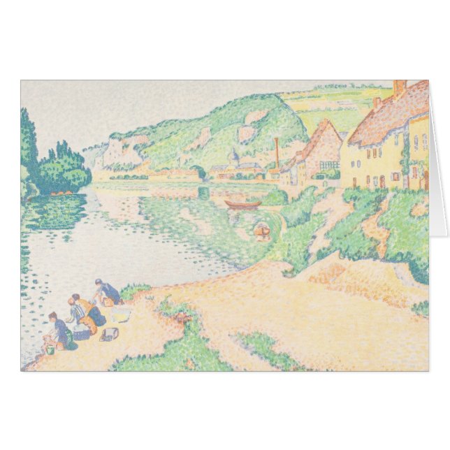 Cartão Paul Signac - Os Andelys (Frente Horizontal)