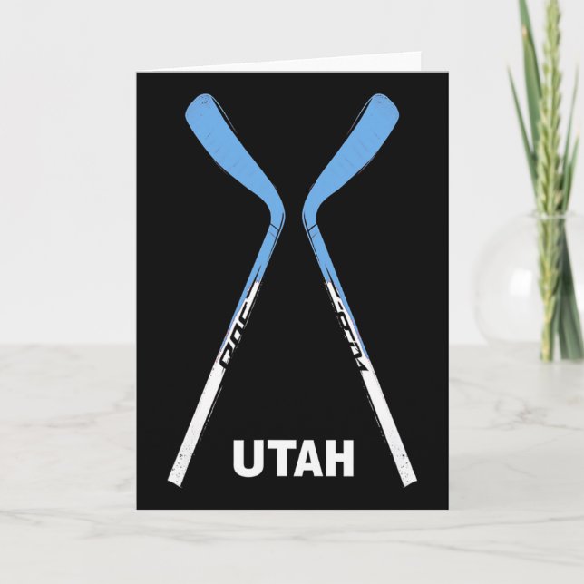 Cartão Paust de hóquei de Utah (Frente)