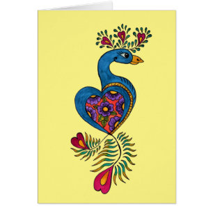 Cartão Pavão