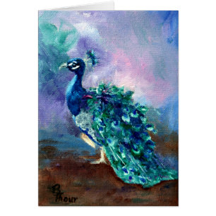 Cartão Pavão glorioso II