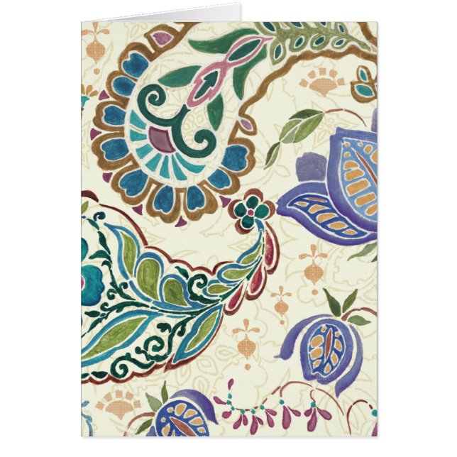 Cartão Pavão lunático (Frente)