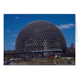 Cartão Pavilhão Americano, Expo 1967, Montreal, Quebec, C