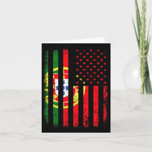Cartão Pavilhão Português, América, Orgulho Ele