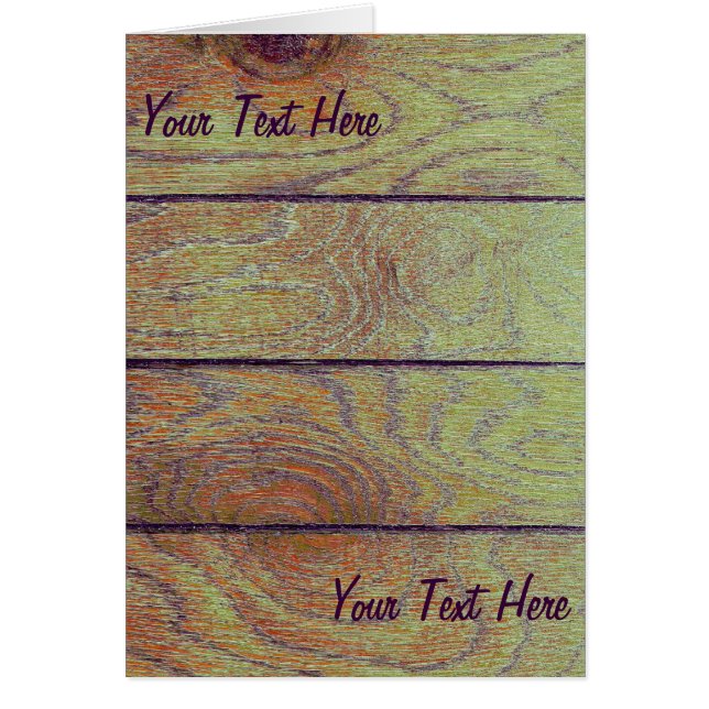 Cartão Pavimento de Madeira (Frente)