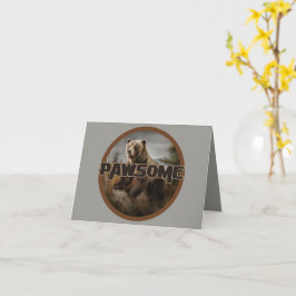 Cartão Pawsome