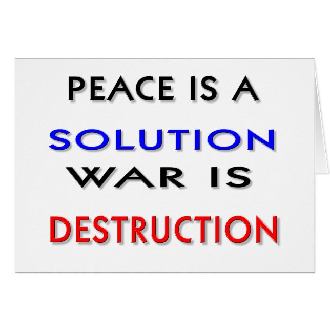 Cartão Paz (Frente Horizontal)