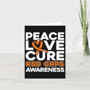 Cartão Paz Amor Cura Sensibilização Do Csd Crps