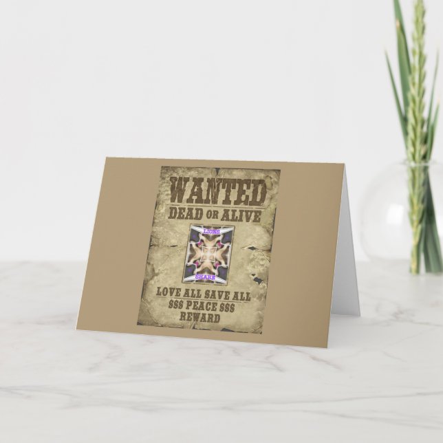 Cartão Paz, Amor e Inspiração Desejados: Espalhar Harmoni (Frente)