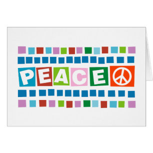 Cartão Paz em mente