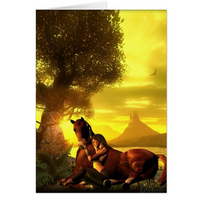 Cartão Paz eqüino (Frente)