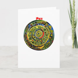 Cartão Paz - Espanhol