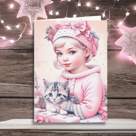 Cartão Paz esteja com você e seu | Natal