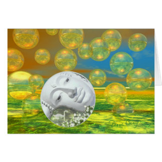 Cartão Paz - Ouro e Serenidade Esmeralda